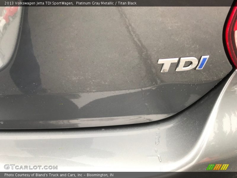 Platinum Gray Metallic / Titan Black 2013 Volkswagen Jetta TDI SportWagen