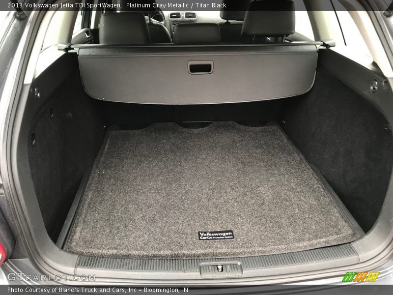 Platinum Gray Metallic / Titan Black 2013 Volkswagen Jetta TDI SportWagen