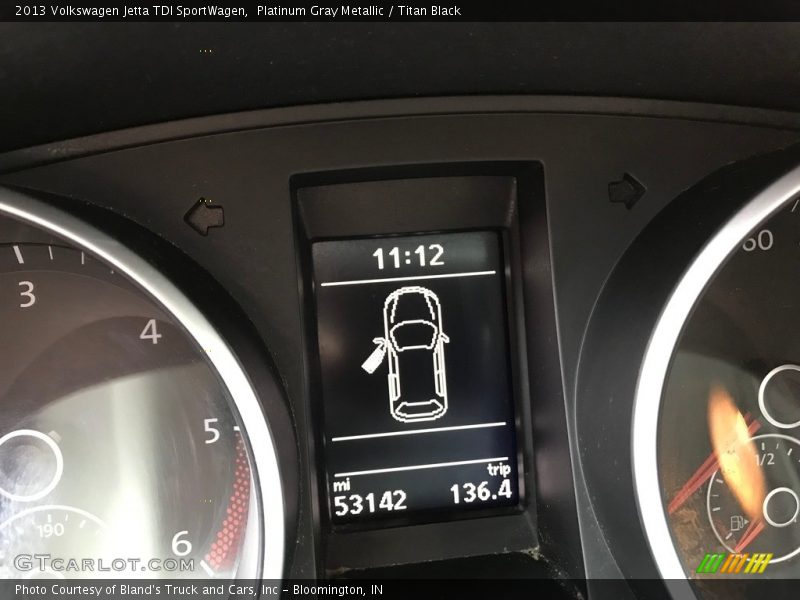 Platinum Gray Metallic / Titan Black 2013 Volkswagen Jetta TDI SportWagen