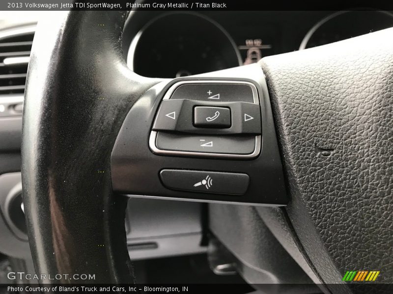 Platinum Gray Metallic / Titan Black 2013 Volkswagen Jetta TDI SportWagen