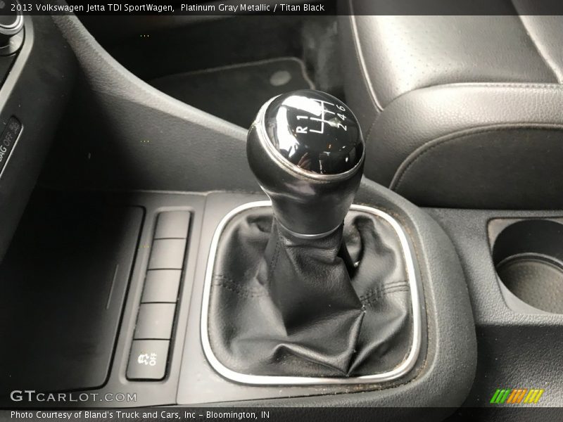 Platinum Gray Metallic / Titan Black 2013 Volkswagen Jetta TDI SportWagen