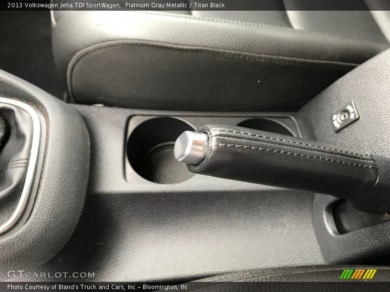 Platinum Gray Metallic / Titan Black 2013 Volkswagen Jetta TDI SportWagen