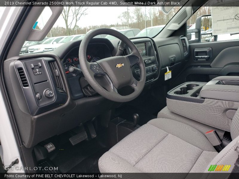 Summit White / Dark Ash/Jet Black 2019 Chevrolet Silverado 2500HD Work Truck Regular Cab 4WD