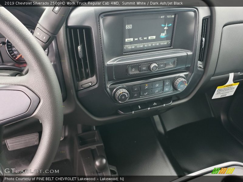 Summit White / Dark Ash/Jet Black 2019 Chevrolet Silverado 2500HD Work Truck Regular Cab 4WD