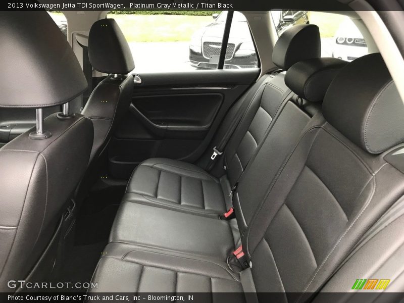 Platinum Gray Metallic / Titan Black 2013 Volkswagen Jetta TDI SportWagen