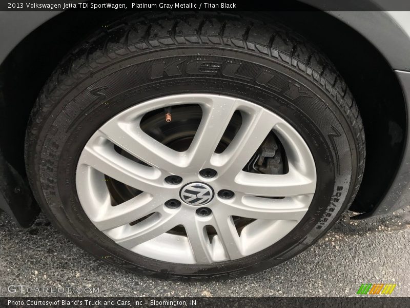 Platinum Gray Metallic / Titan Black 2013 Volkswagen Jetta TDI SportWagen
