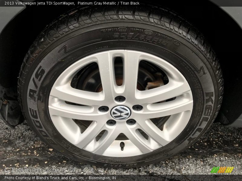 Platinum Gray Metallic / Titan Black 2013 Volkswagen Jetta TDI SportWagen