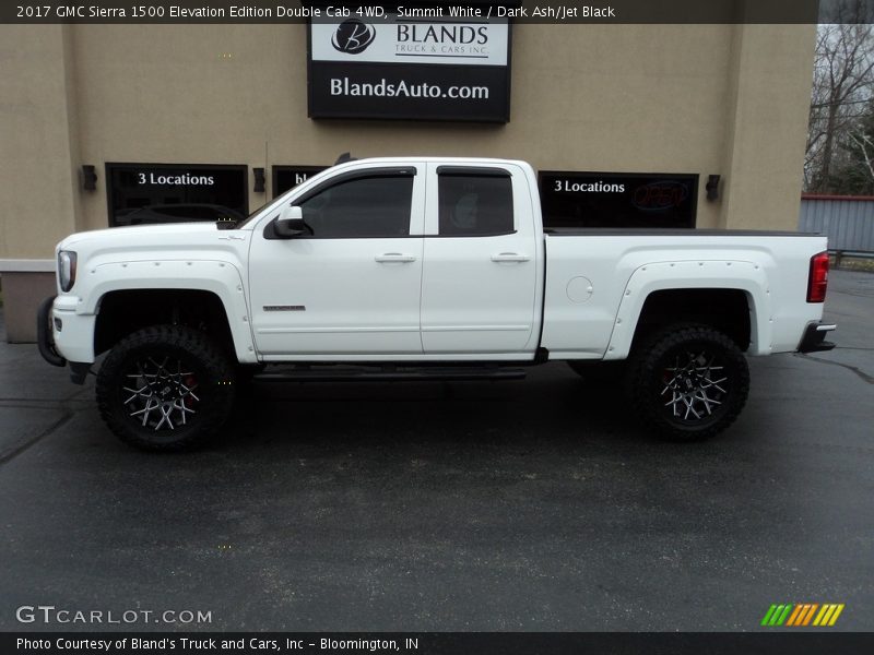 Summit White / Dark Ash/Jet Black 2017 GMC Sierra 1500 Elevation Edition Double Cab 4WD