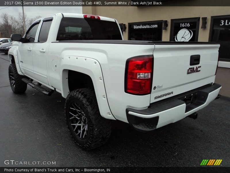 Summit White / Dark Ash/Jet Black 2017 GMC Sierra 1500 Elevation Edition Double Cab 4WD