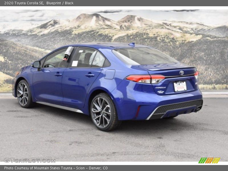 Blueprint / Black 2020 Toyota Corolla SE