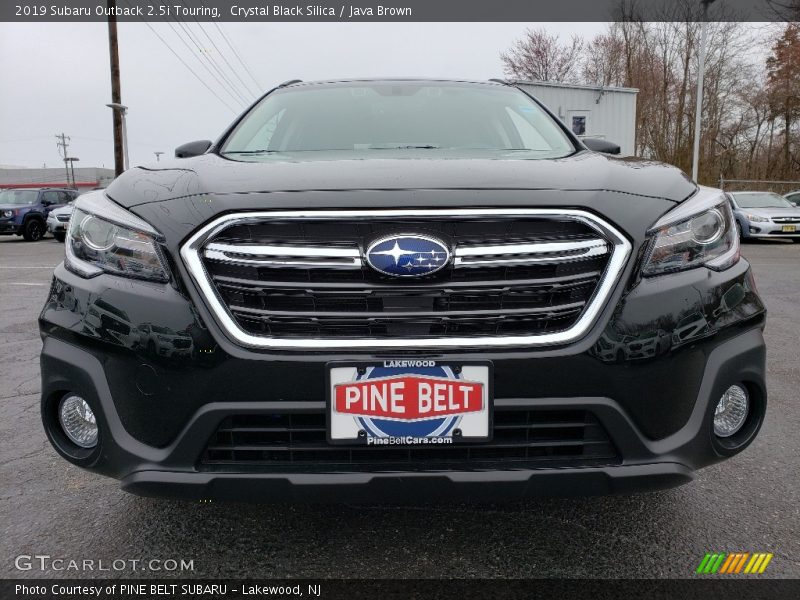 Crystal Black Silica / Java Brown 2019 Subaru Outback 2.5i Touring