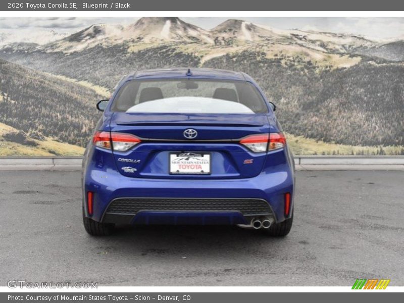 Blueprint / Black 2020 Toyota Corolla SE