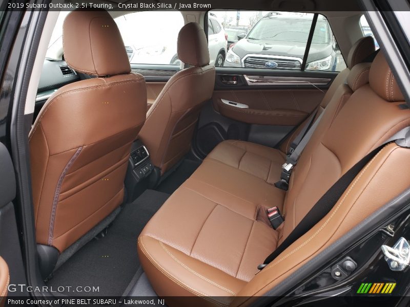 Rear Seat of 2019 Outback 2.5i Touring