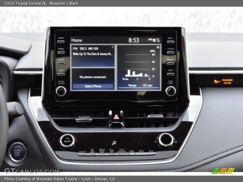 Blueprint / Black 2020 Toyota Corolla SE