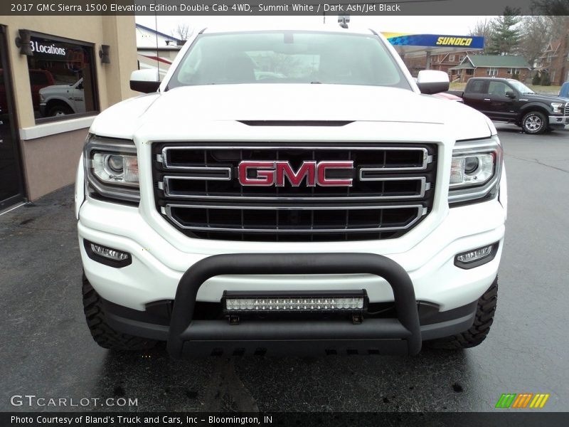 Summit White / Dark Ash/Jet Black 2017 GMC Sierra 1500 Elevation Edition Double Cab 4WD
