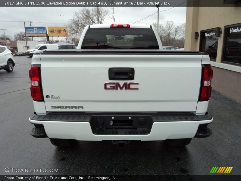 Summit White / Dark Ash/Jet Black 2017 GMC Sierra 1500 Elevation Edition Double Cab 4WD