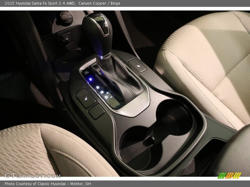 Canyon Copper / Beige 2015 Hyundai Santa Fe Sport 2.4 AWD