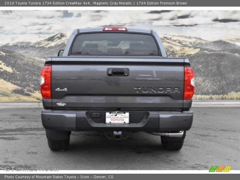 Magnetic Gray Metallic / 1794 Edition Premium Brown 2019 Toyota Tundra 1794 Edition CrewMax 4x4