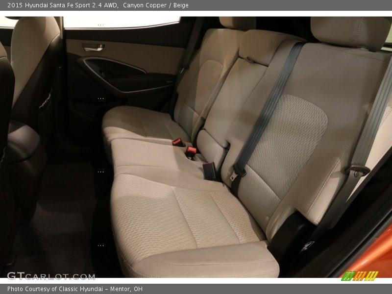 Canyon Copper / Beige 2015 Hyundai Santa Fe Sport 2.4 AWD