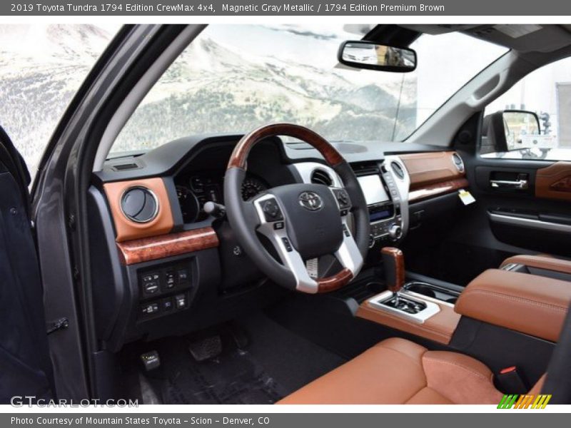 Magnetic Gray Metallic / 1794 Edition Premium Brown 2019 Toyota Tundra 1794 Edition CrewMax 4x4