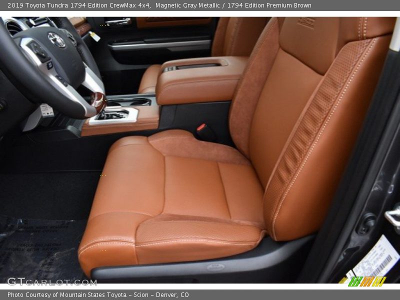 Magnetic Gray Metallic / 1794 Edition Premium Brown 2019 Toyota Tundra 1794 Edition CrewMax 4x4