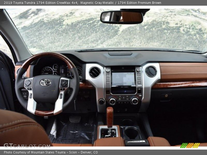 Magnetic Gray Metallic / 1794 Edition Premium Brown 2019 Toyota Tundra 1794 Edition CrewMax 4x4