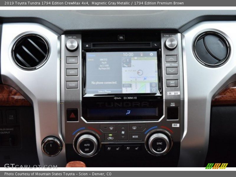 Magnetic Gray Metallic / 1794 Edition Premium Brown 2019 Toyota Tundra 1794 Edition CrewMax 4x4