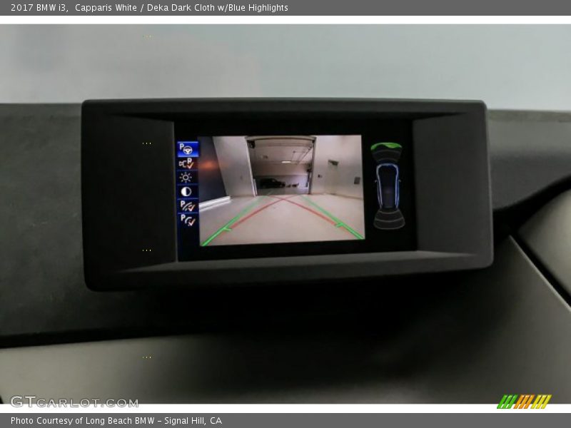 Capparis White / Deka Dark Cloth w/Blue Highlights 2017 BMW i3