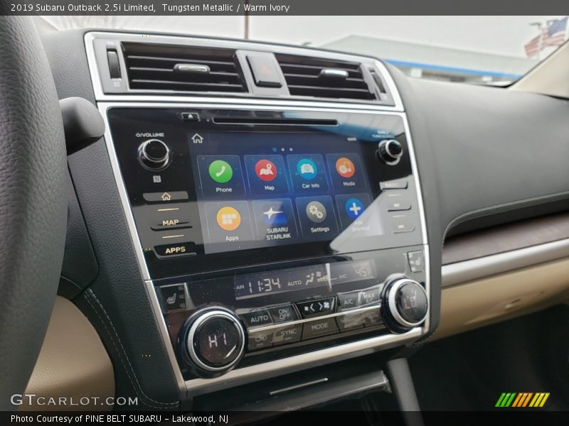 Tungsten Metallic / Warm Ivory 2019 Subaru Outback 2.5i Limited