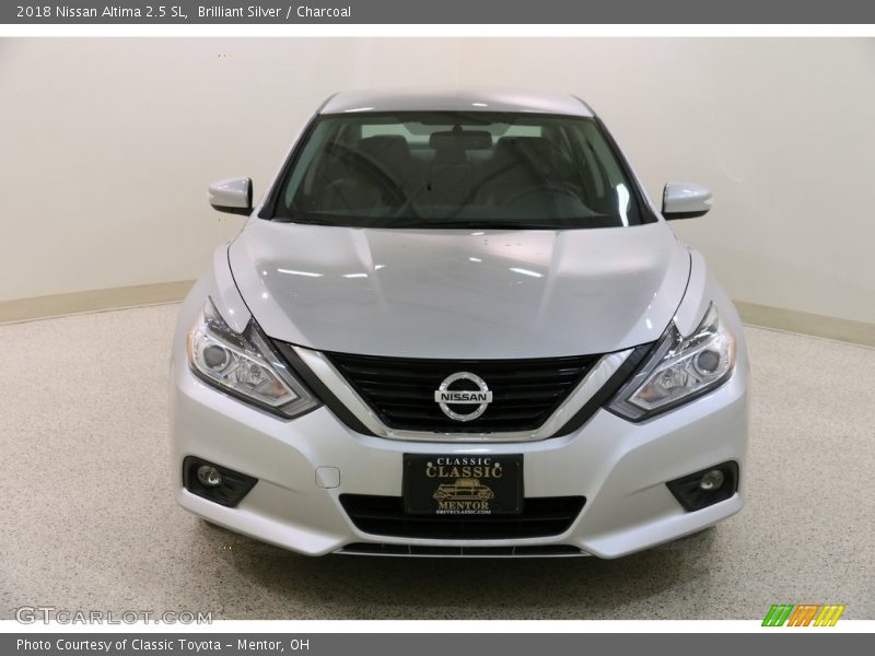 Brilliant Silver / Charcoal 2018 Nissan Altima 2.5 SL