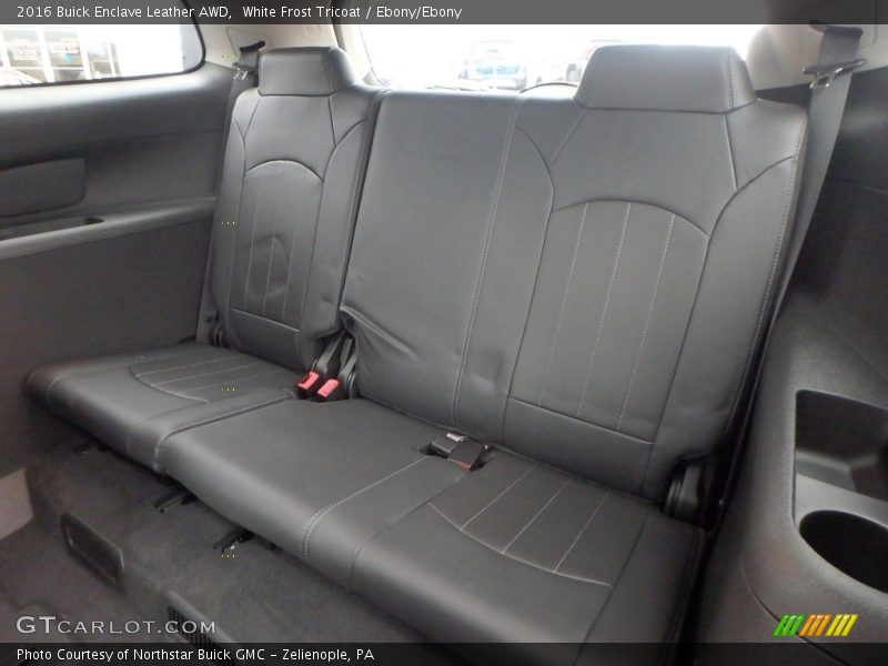 White Frost Tricoat / Ebony/Ebony 2016 Buick Enclave Leather AWD