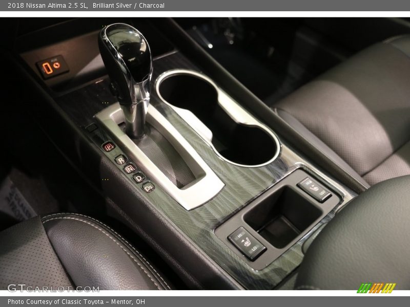 Brilliant Silver / Charcoal 2018 Nissan Altima 2.5 SL