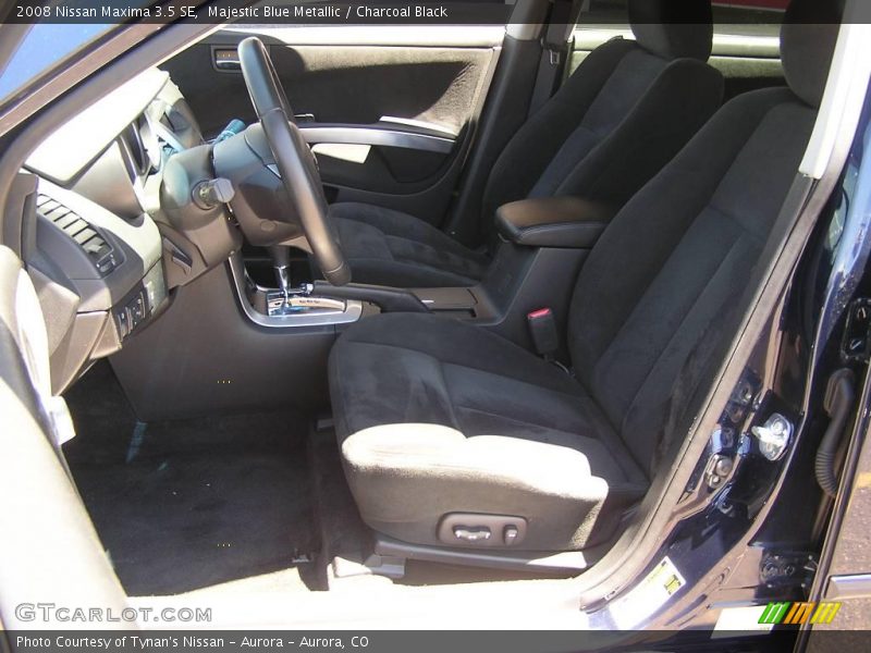 Majestic Blue Metallic / Charcoal Black 2008 Nissan Maxima 3.5 SE