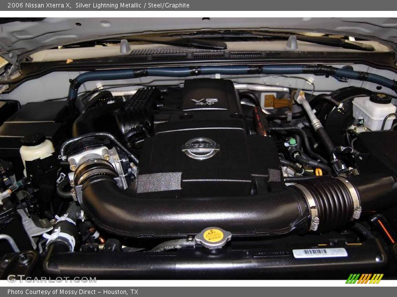 Silver Lightning Metallic / Steel/Graphite 2006 Nissan Xterra X