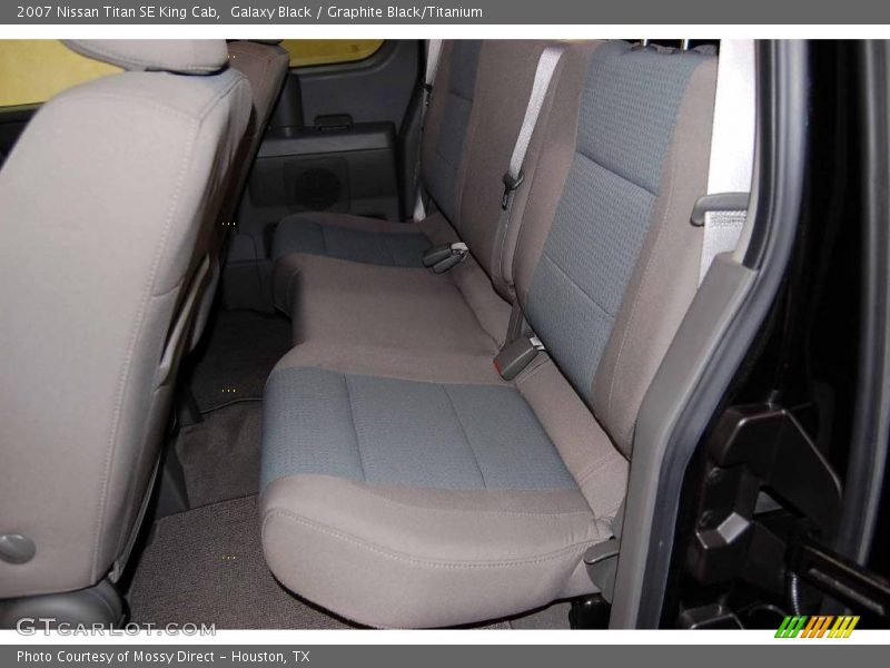 Galaxy Black / Graphite Black/Titanium 2007 Nissan Titan SE King Cab