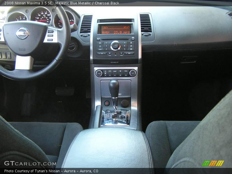 Majestic Blue Metallic / Charcoal Black 2008 Nissan Maxima 3.5 SE