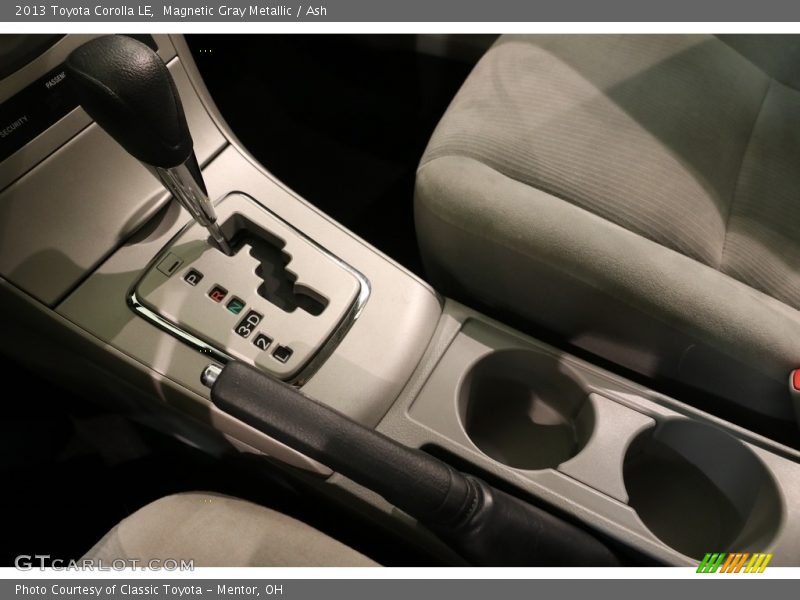 Magnetic Gray Metallic / Ash 2013 Toyota Corolla LE