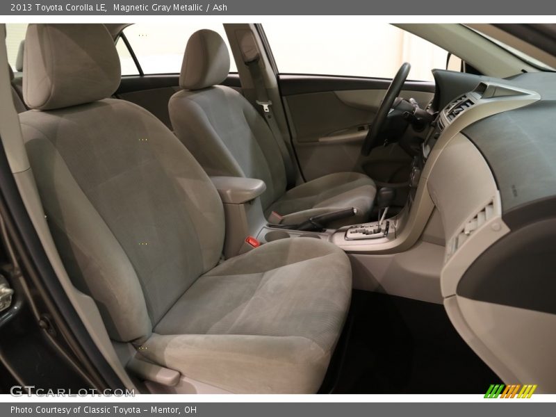 Magnetic Gray Metallic / Ash 2013 Toyota Corolla LE