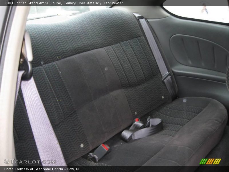 Galaxy Silver Metallic / Dark Pewter 2001 Pontiac Grand Am SE Coupe