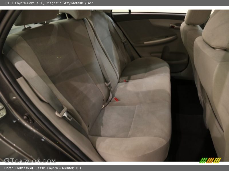 Magnetic Gray Metallic / Ash 2013 Toyota Corolla LE