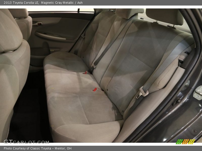 Magnetic Gray Metallic / Ash 2013 Toyota Corolla LE