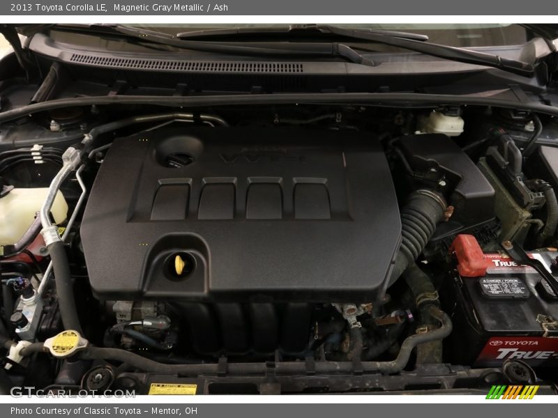 Magnetic Gray Metallic / Ash 2013 Toyota Corolla LE