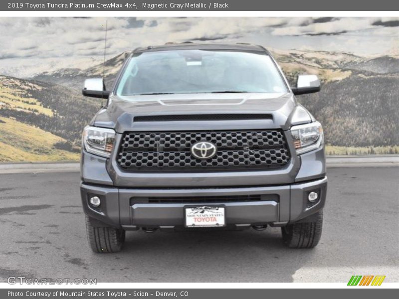 Magnetic Gray Metallic / Black 2019 Toyota Tundra Platinum CrewMax 4x4