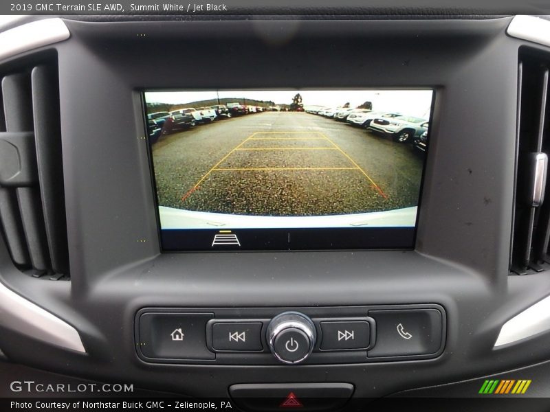 Summit White / Jet Black 2019 GMC Terrain SLE AWD