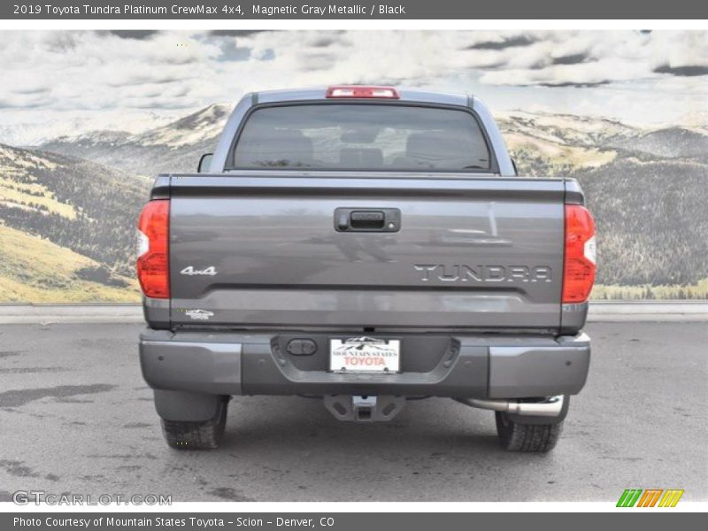 Magnetic Gray Metallic / Black 2019 Toyota Tundra Platinum CrewMax 4x4