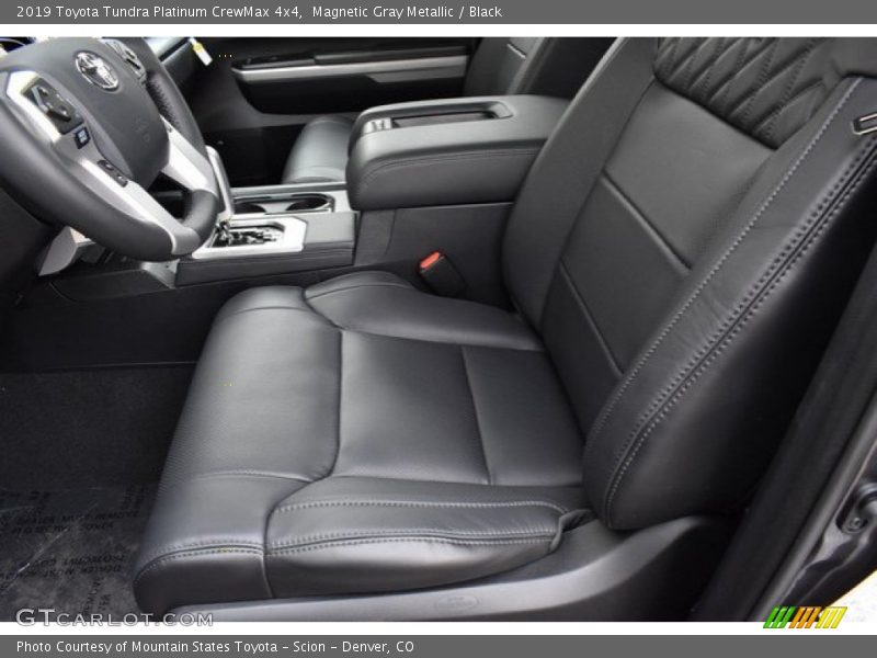 Magnetic Gray Metallic / Black 2019 Toyota Tundra Platinum CrewMax 4x4