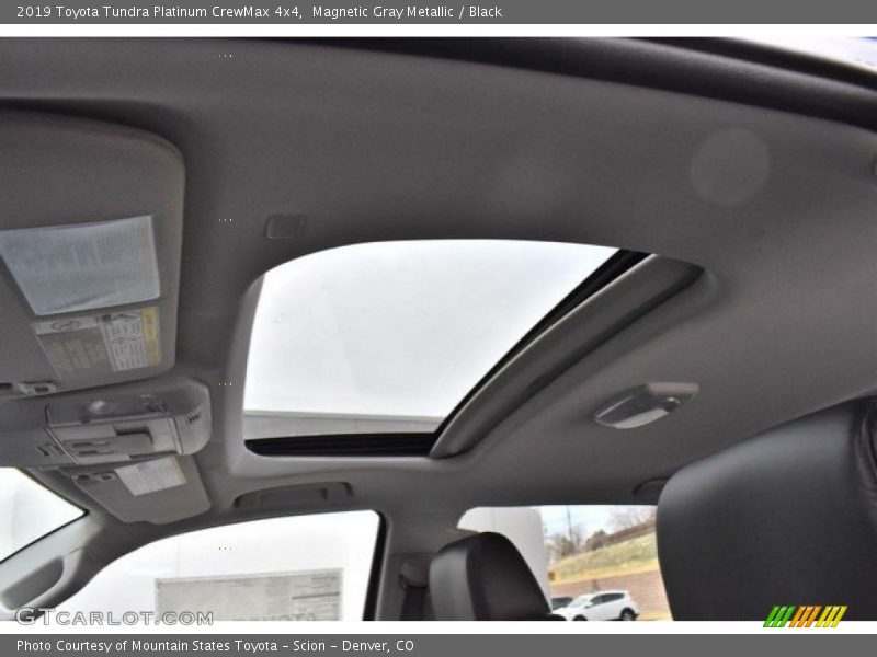 Magnetic Gray Metallic / Black 2019 Toyota Tundra Platinum CrewMax 4x4