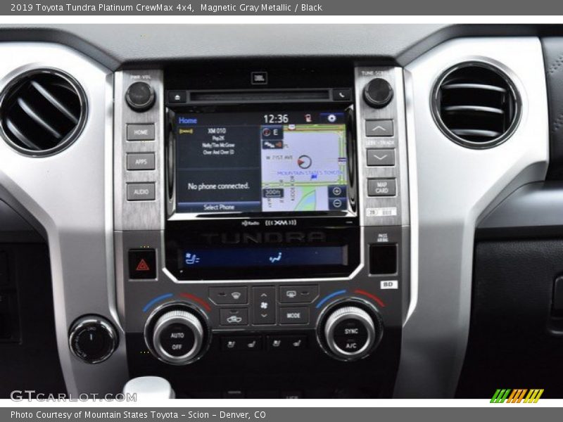 Magnetic Gray Metallic / Black 2019 Toyota Tundra Platinum CrewMax 4x4