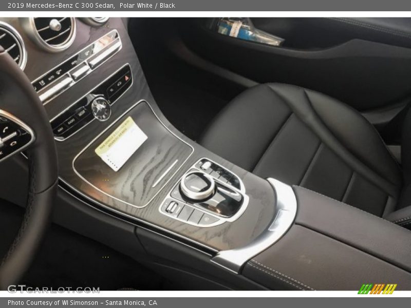 Polar White / Black 2019 Mercedes-Benz C 300 Sedan