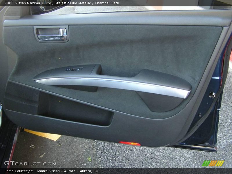 Majestic Blue Metallic / Charcoal Black 2008 Nissan Maxima 3.5 SE